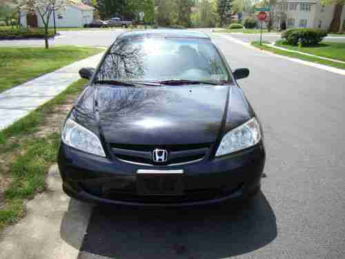 Sell Used 2004 Honda Civic Ex Sedan 4 Door 1 7l Black