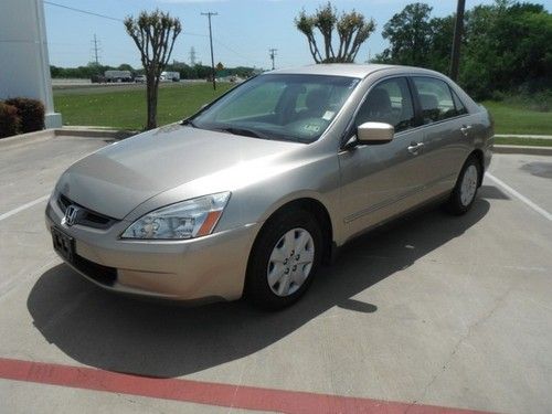 2003 honda accord sdn lx 2.4l 4cyl manual runs great 1 owner