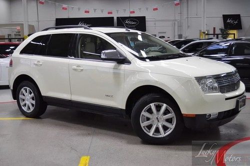 2007 lincoln mkx awd, heated seats, roof rack, wood, sat, aux