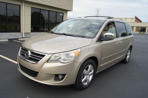 No reserve 2009 vw routan sel navigation 3-dvd heated leather seats