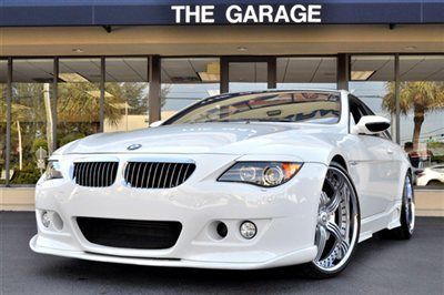 2005 bmw 645 coupe smg m-look,pano roof,22" 3-piece wheels,exhaust,brakes,navi!!