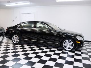 2007 mercedes-benz s550 sport sedan 19" loaded dist cruise carfax perf