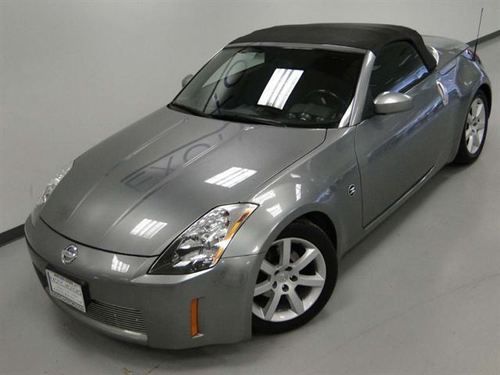 2004 nissan 350z enthusiast convertible 2-door 3.5l - low miles - 6 speed - more