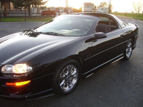 35th anniversary 2002 chevrolet chevy camaro z28 black leather t-tops loaded