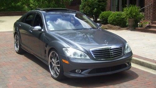 2007 mercedes s550 lorinsor body kit! bank repo! absolute auction! no reserve!