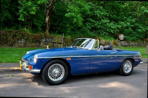 1967 mgb roadster - solid west coast car, well maintained and documented