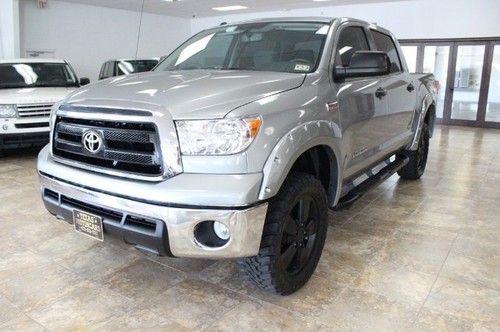 2011 toyota tundra~crewmax~4x4~trd~sr5~lifted~2manyextras~1 owner~only 36k miles