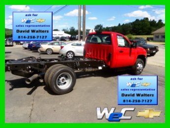 $8000 off!! duramax diesel chassis cab*4x4*84" cab to axel*13200 gvw