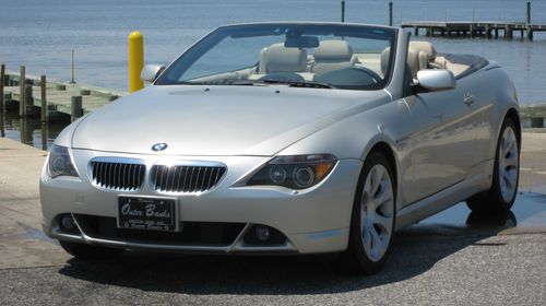 2004 bmw 645ci base convertible 2-door 4.4l