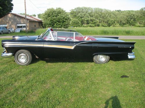 1957 ford fairlane 500 skyliner retractable convertible one owner