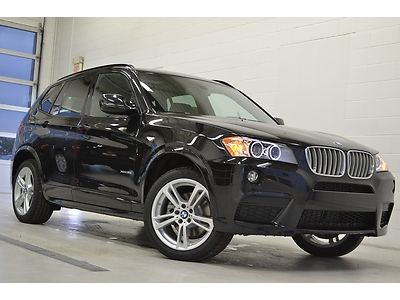 Great lease/buy! 13 bmw x3 35i m sport sport seats paddle shifts xenon new