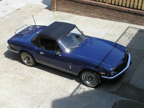 1973 Triumph Spitfire 1500 convertible classic roadster in very good condition, US $4,100.00, image 5