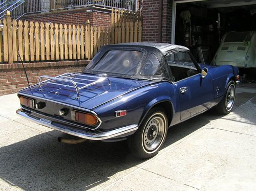 1973 Triumph Spitfire 1500 convertible classic roadster in very good condition, US $4,100.00, image 18