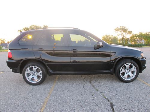 No reserve 2001 bmw x5 4.4i sport premium package cold weather package navi xclt
