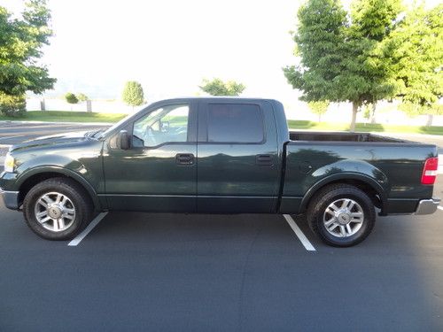 2005 ford f-150 lariat crew cab pickup 4-door 5.4l bi-fuel cng