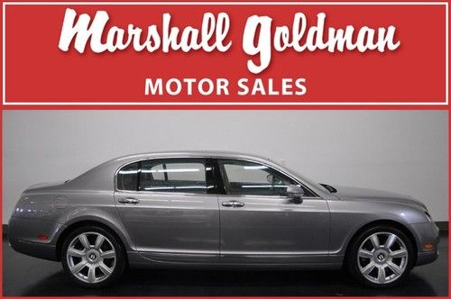 2006 bentley flying spur silver tempest portland leather nav only 31,600 miles