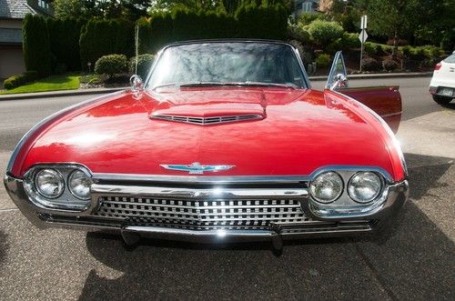 1962 Ford Thunderbird Sport Roadster 300 hp 390 CI V8 Engine Numbers Matching, image 1