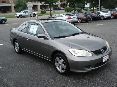 Honda Civic Coupe For Sale >> Sell used NO RESERVE 2005 HONDA CIVIC EX COUPE 2DR 1.7L 4 ... Honda Civic Coupe For Sale >> Sell used NO RESERVE 2005 HONDA CIVIC EX COUPE 2DR 1.7L 4 ...