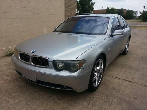 2002 bmw 745i base sedan 4-door 4.4l