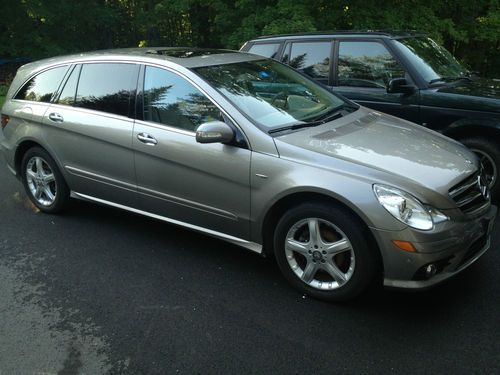 2009 mercedes-benz r320 bluetec wagon 4-door 3.0l diesel silver tan interior