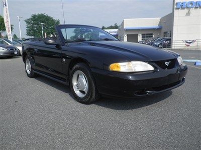 95 ford mustang convertible 3.8 v6 automatic no reserve