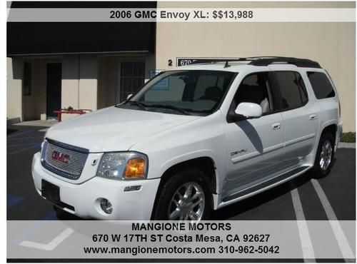 2006 gmc envoy xl 4wd one owner clean carfax with only 87,621 miles