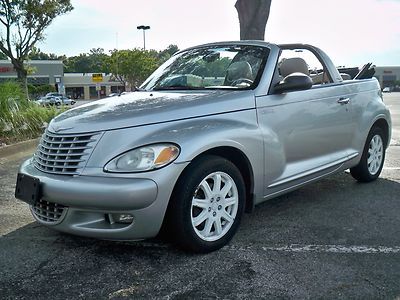 2005 chrysler pt cruiser gt convertible,turbo,automatic,leather,$99 no reserve
