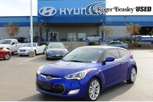 2013 hyundai veloster style package 6-speed automatic blue aux/mp3 bluetooth