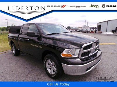 11 black quad cab fwd dodge truck hemi tow hitch bed liner remaining warranty