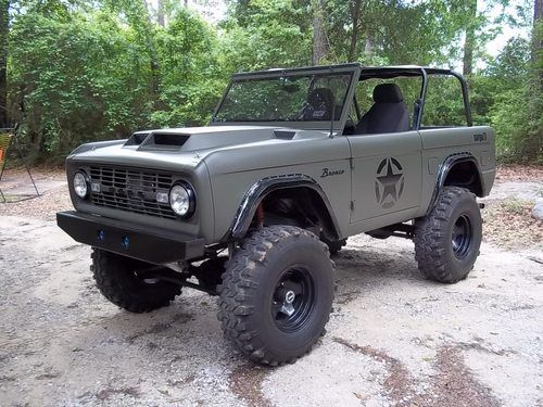 Sell used 1977 Ford Bronco military tribute sarge 77 5.0 ... Sell used 1977 Ford Bronco military tribute sarge 77 5.0 ...