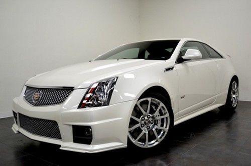 2012 cadillac~cts-v~coupe ~loaded~supercharged~navigation~htd seats