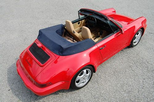 1993 porsche 911 america roadster very rare limited production turbo look