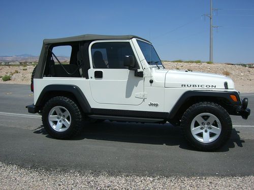 2005 jeep wrangler rubicon sport utility 2-door 4.0l