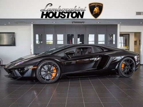 2013 lamborghini aventador lp700-4 jet black nav sound dione wheels