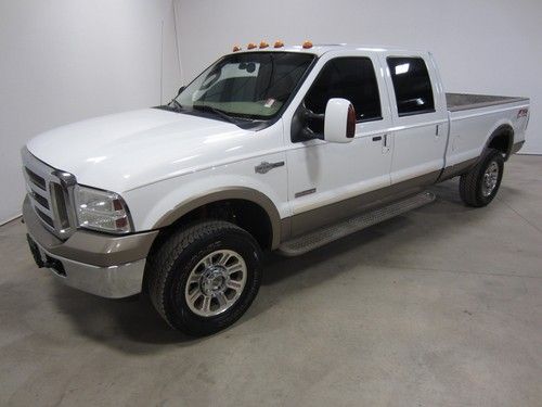 05 ford f350 turbo diesel king ranch crew cab 4x4 long co owned 80pics