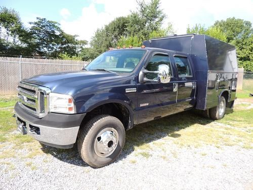 2005 ford f-350 dually supercab 4x4 utility bed *low miles* excellent condition!