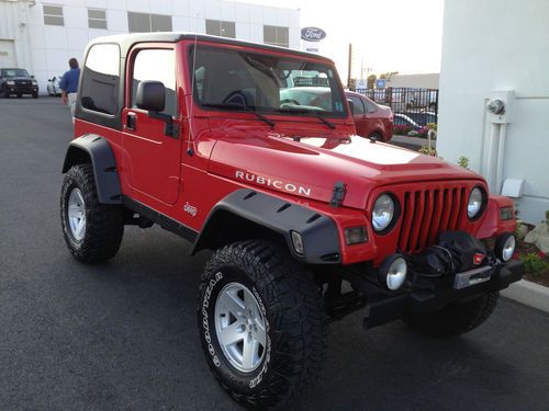 2006 jeep rubicon only 45,000 miles, auto, hard and soft top