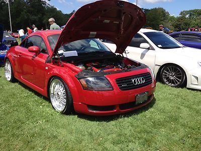 2002 02 audi tt 225 turbo awd 20psi bbs rs tuned racing low miles leather tinted