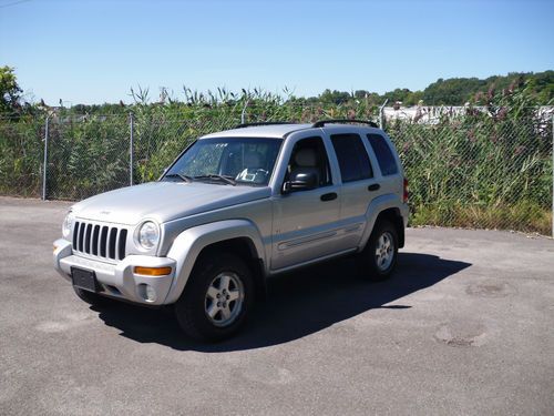 2002 jeep liberty limited sport utility 4-door 3.7l