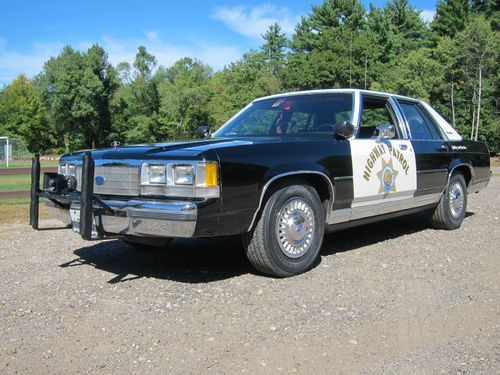 1991 ford crown victoria california highway patrol  chp