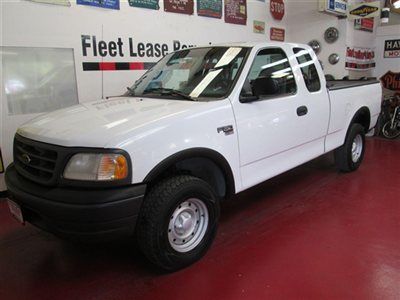 No reserve 2000 ford f-150 xl super cab 4x4, 1 government owner