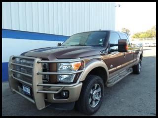 11 ford super duty f350 king ranch 4x4, leather, we finance!