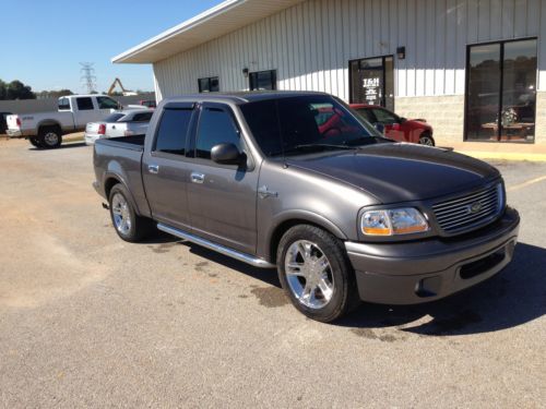 2002 ford f-150 harley-davidson edition, supercharged, no reserve