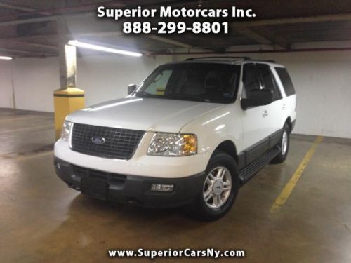 04 expedition-xlt-awd-third row-nbx-leather-white-power seats-clean carfax