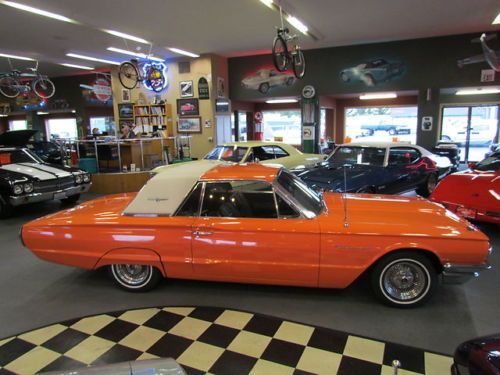 1964 ford thunderbird coupe, rare somoan coral color