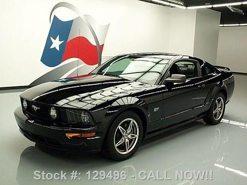 2008 ford mustang gt premium 5-spd leather spoiler 52k texas direct auto