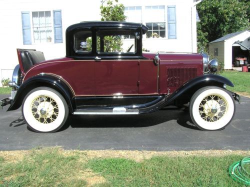 1931 model a rumble seat coupe