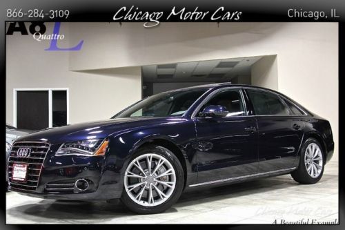 2012 audi a8l 4.2l quattro nightvision leds premium cold &amp; driver assistance pkg