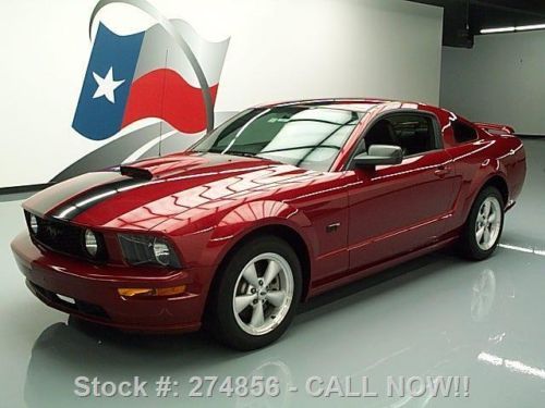2007 ford mustang gt 5spd cruise ctrl spoiler 57k miles texas direct auto