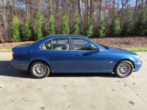 02 530i one owner no reserve low miles